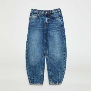 Jean forme balloon BLEU