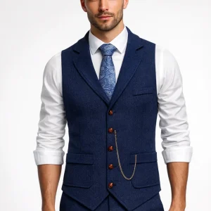 Gilet Homme | Classique | Raffiné pour Mi-Saison