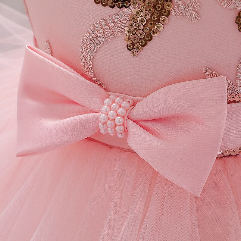 Robe cérémonie bébé fille tulipe – Image 5
