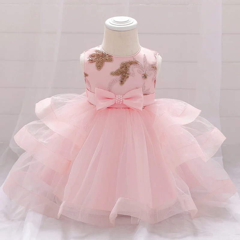 Robe cérémonie bébé fille tulipe – Image 3
