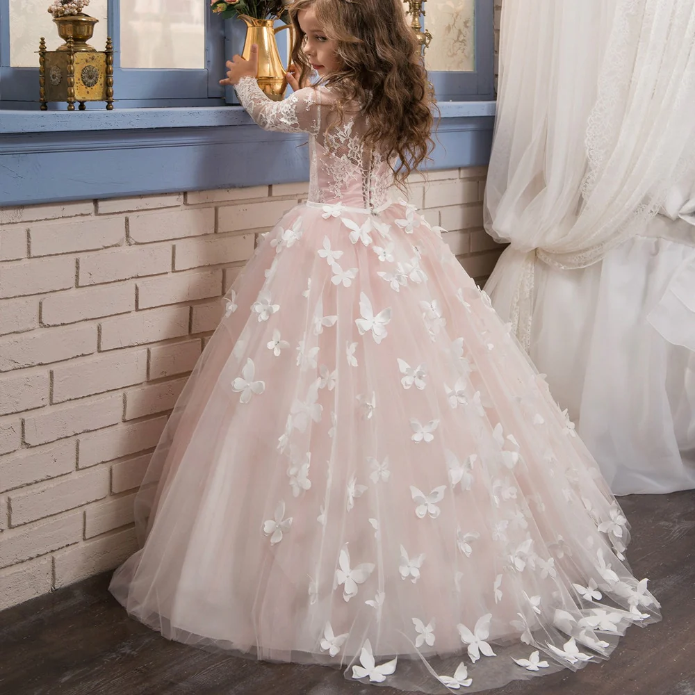 Robe de demoiselle d'honneur fille – Image 2
