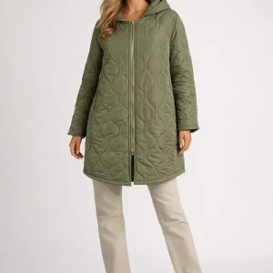 Manteau Femme | chaud & confortable | matelassage à capuche pour Hiver