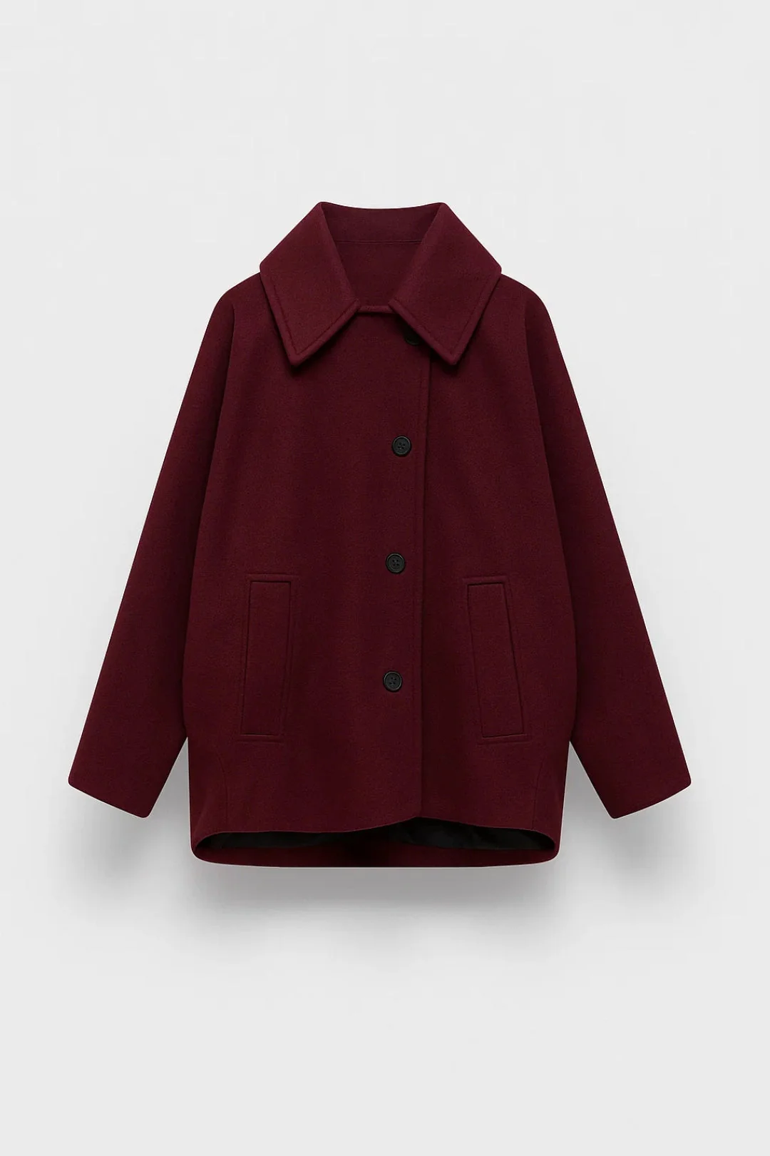 Manteau Femme | court | coupe oversize et silhouette structurée pour Hiver – Image 3