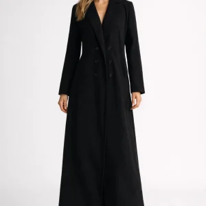 Manteau long Femme | élégant & chic | coupe croisée pour Hiver