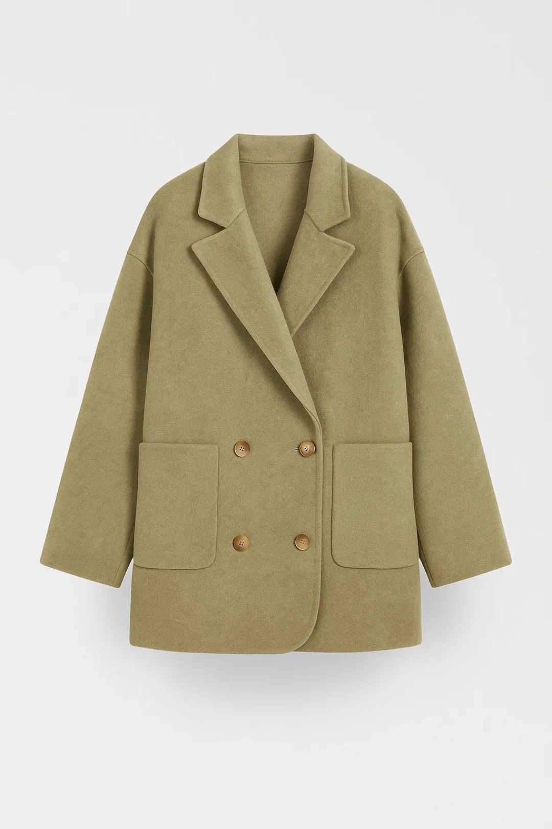 Manteau Femme | Long Croisé Élégant | Moderne et Parfait pour Hiver – Image 3