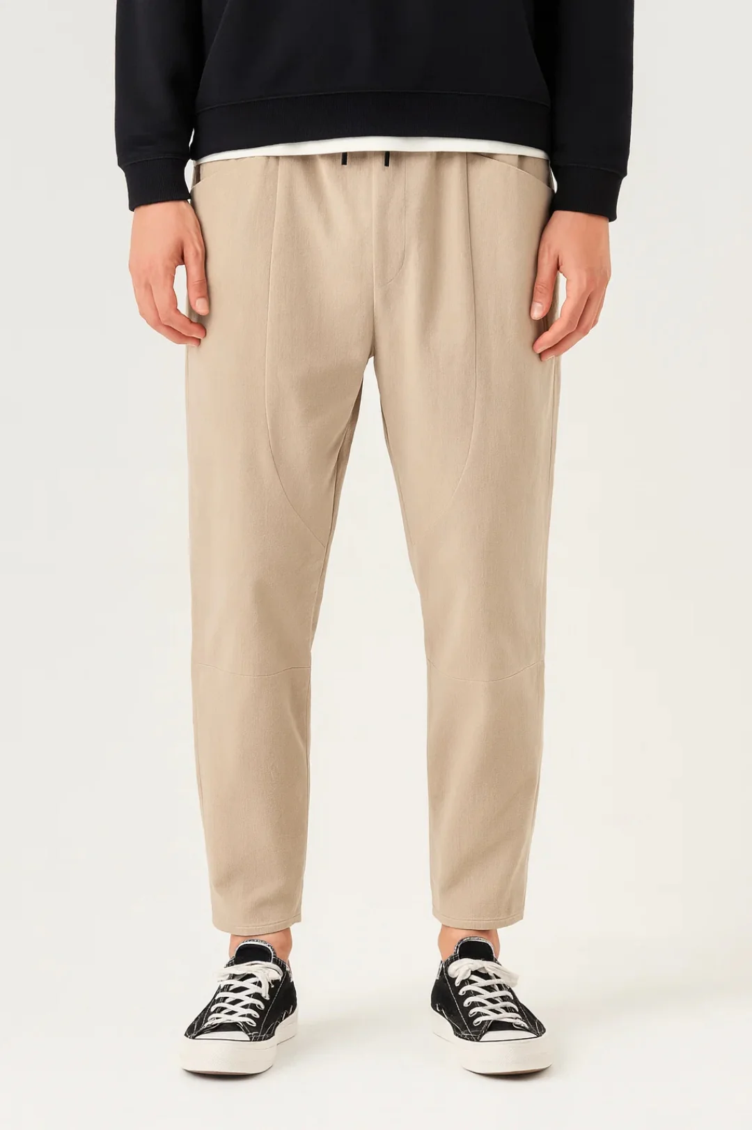 Pantalon Homme | coupe décontractée | silhouette légère pour Été – Image 2