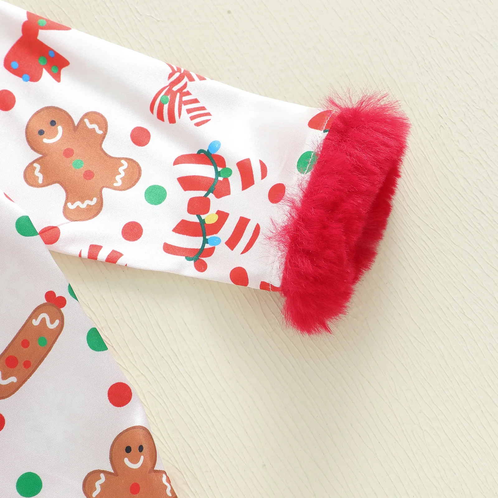 Pyjama de Noël enfant - Noeud et biscuit – Image 5