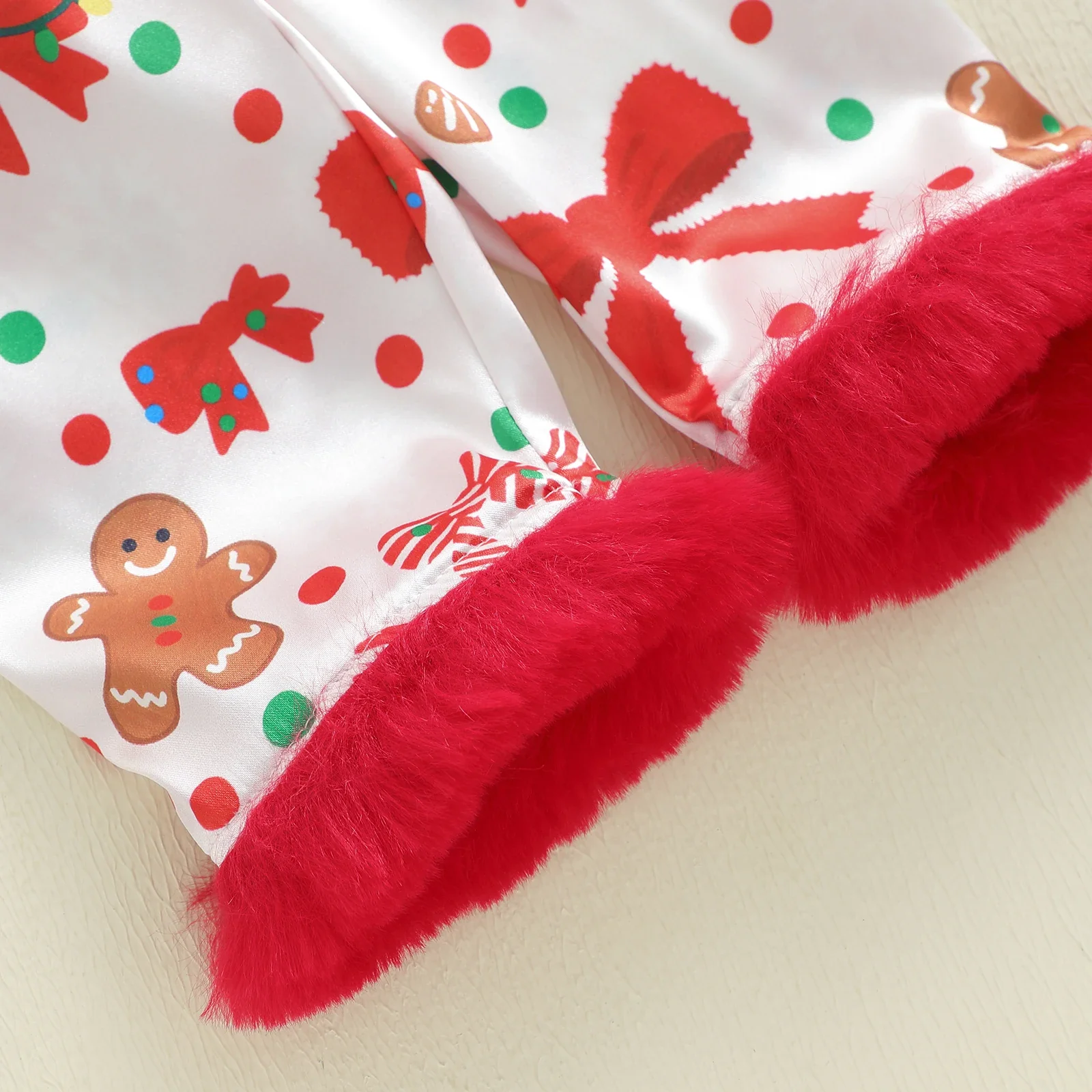 Pyjama de Noël enfant - Noeud et biscuit – Image 7