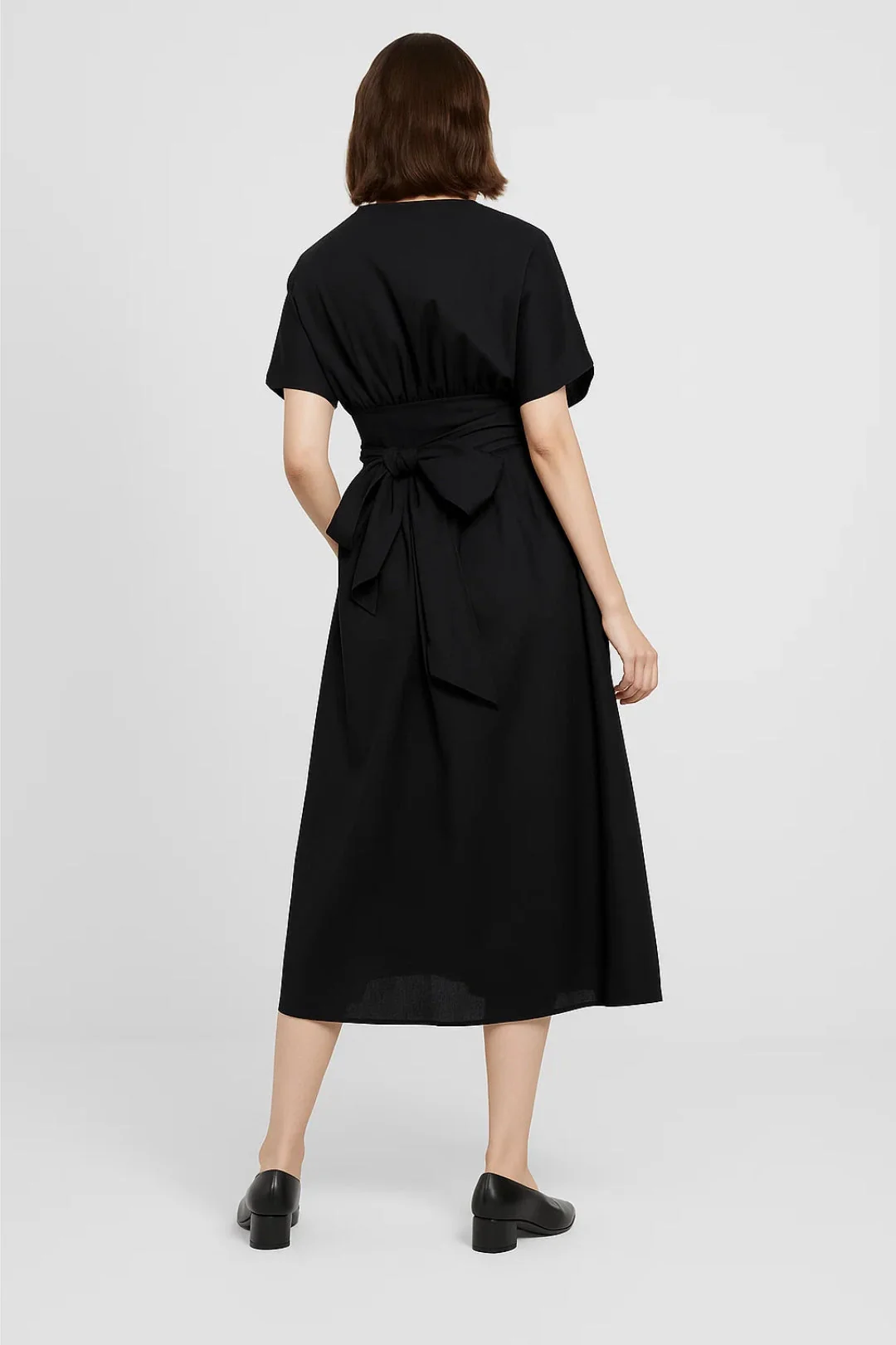 Robe Femme | Classique structuré fluide | Essentiel pour Été – Image 3