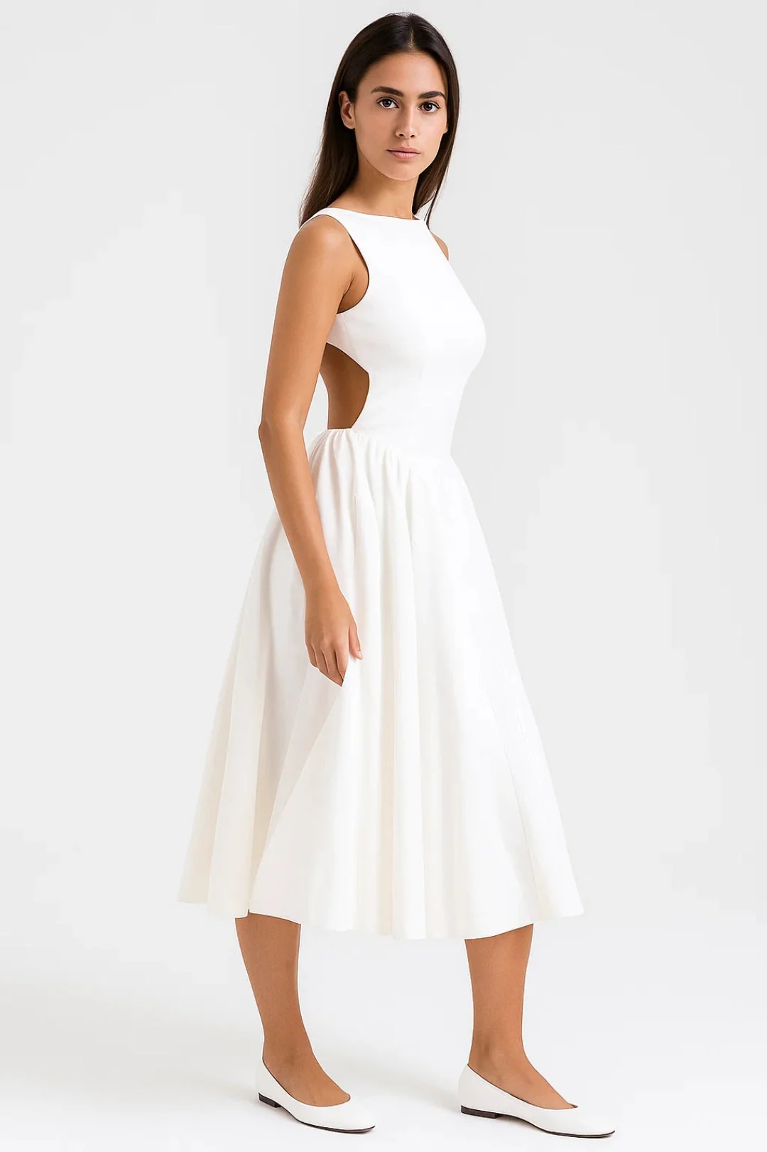 Robe Femme | Courte | Décontractée | ligne fluide pour Été – Image 2