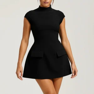 Robe Femme | Courte | Élégante | structure évasée pour Été