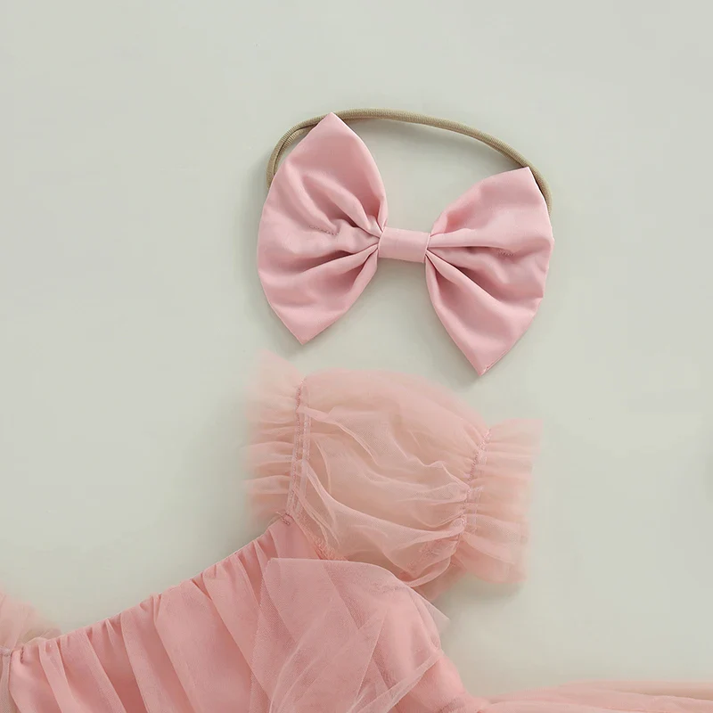 Barboteuse bébé en tulle – Image 7