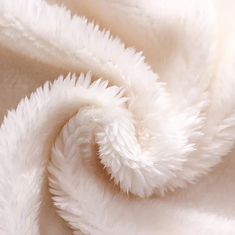 Gilet fausse fourrure pour enfant fleurs – Image 6