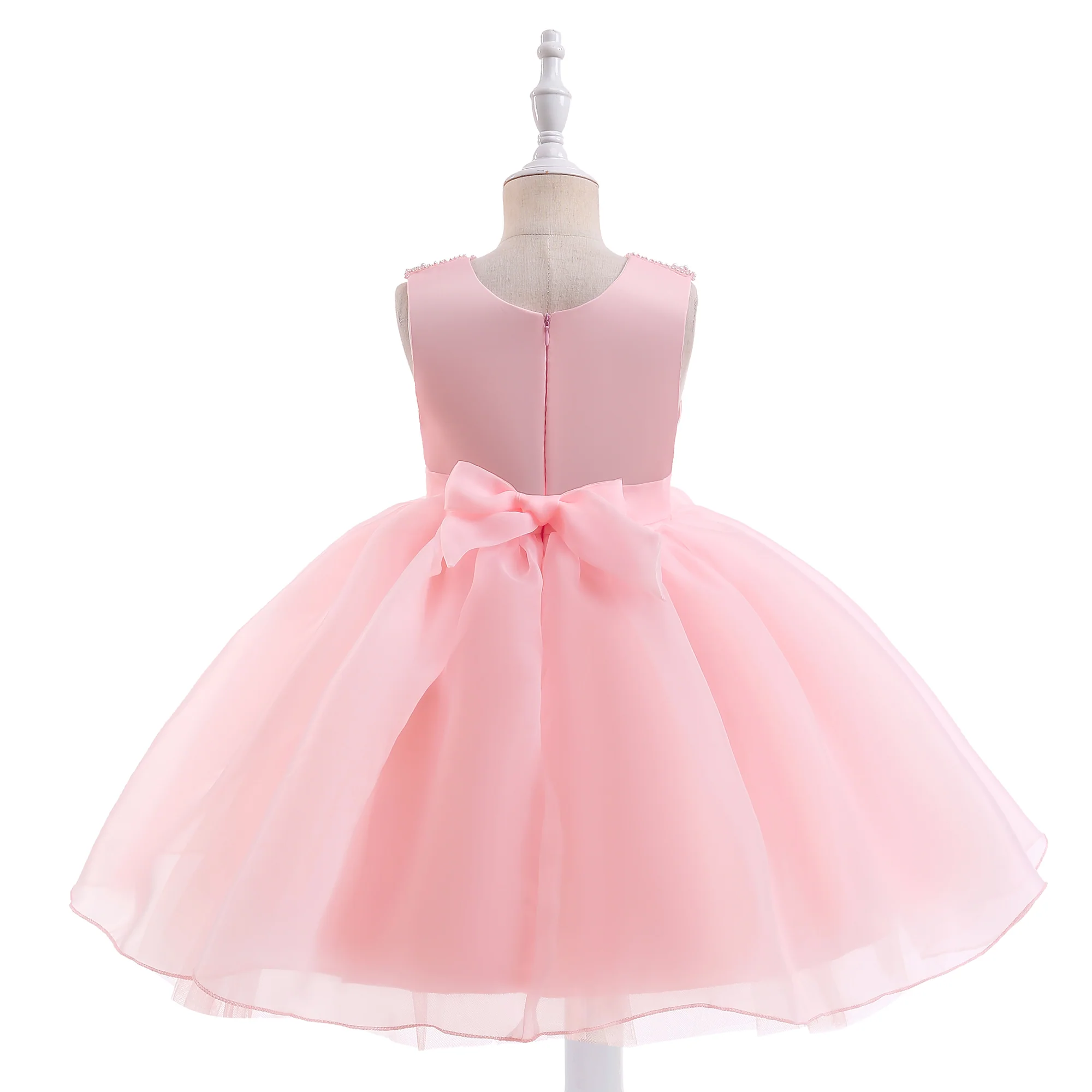 Robe cérémonie fille rose – Image 3