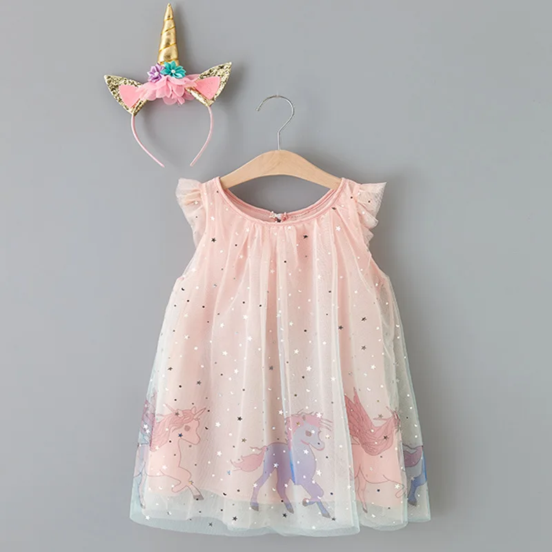 Robe d'anniversaire fille Licorne Touna – Image 6