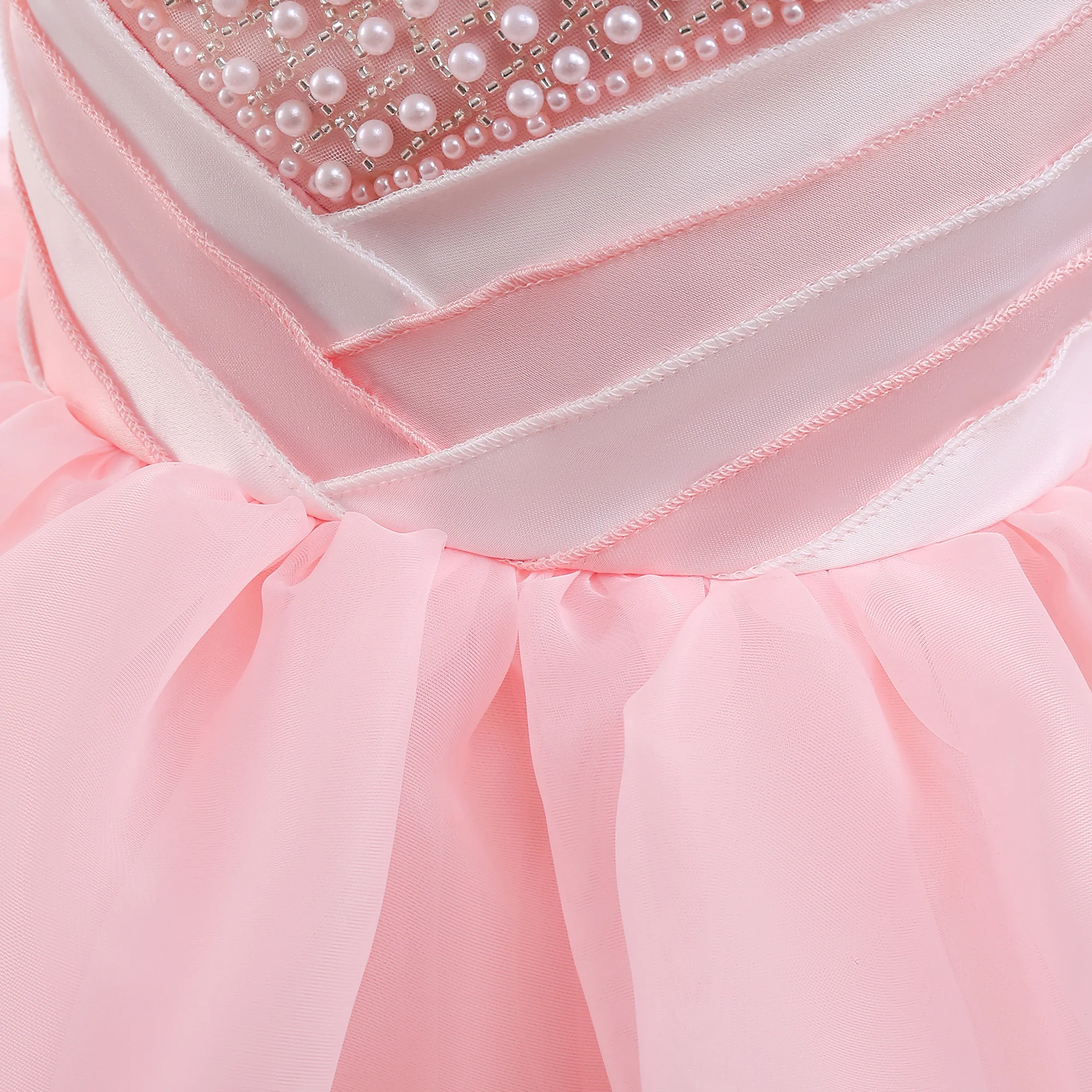 Robe cérémonie fille rose – Image 5