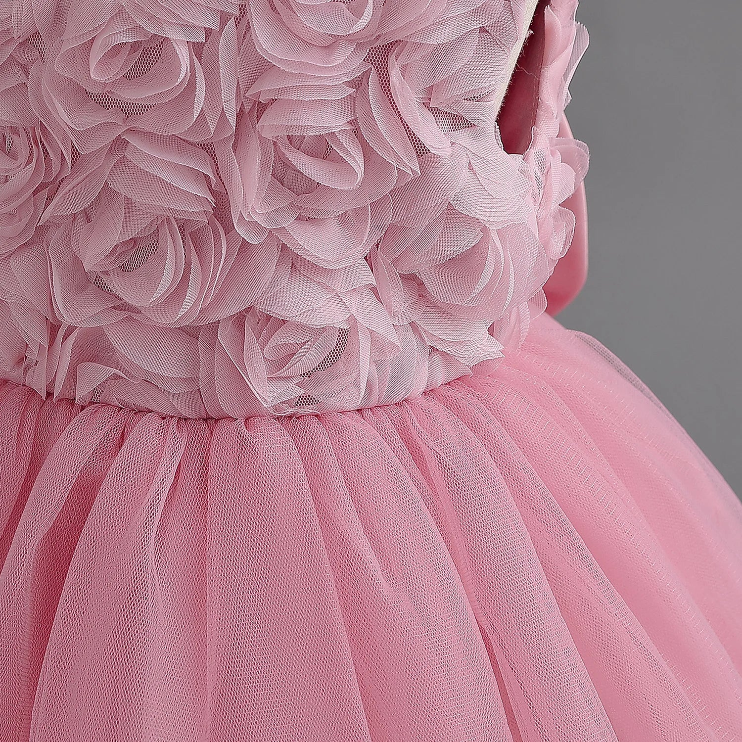 Robe cérémonie buste fleurie fille - 48h – Image 8