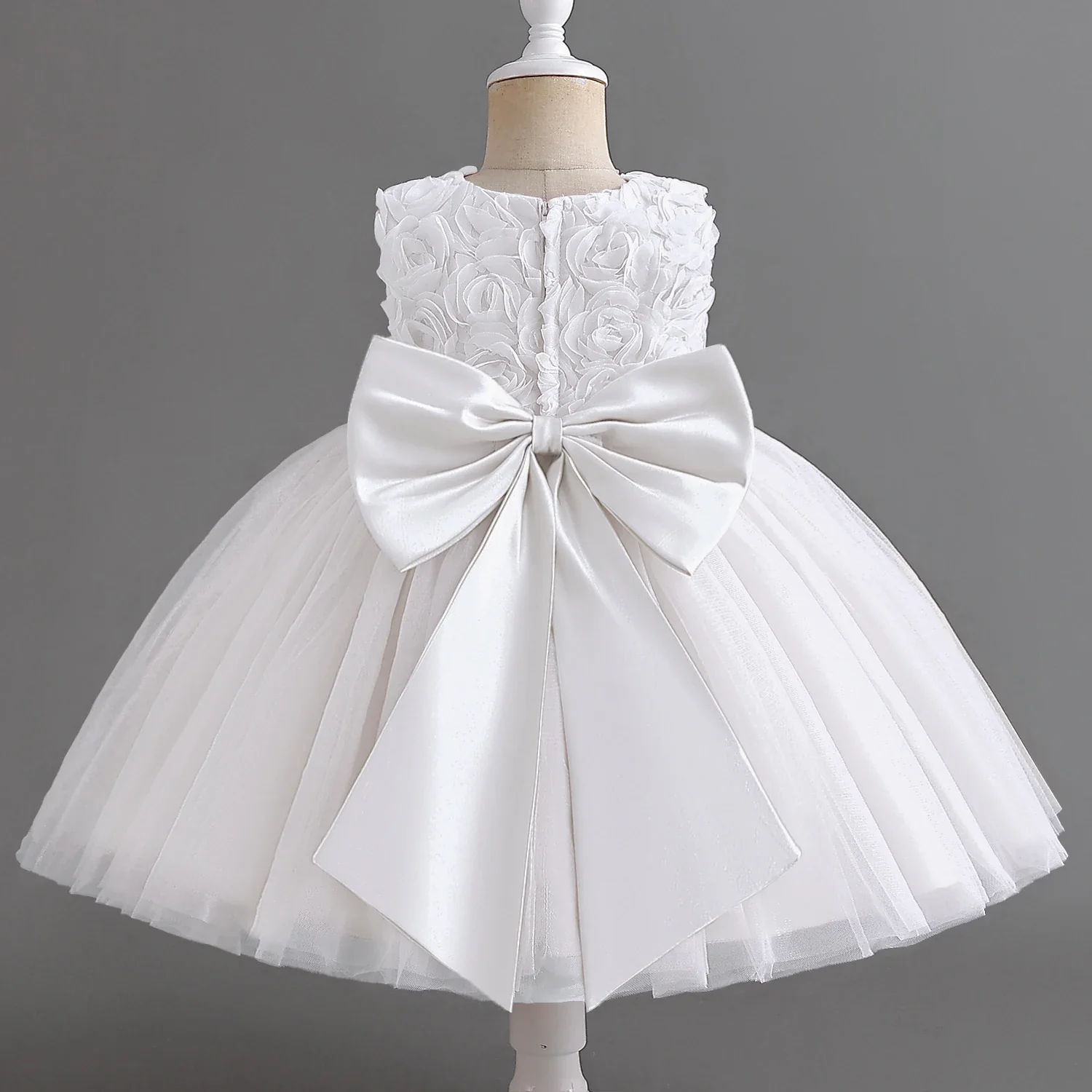 Robe cérémonie buste fleurie fille - 48h – Image 6