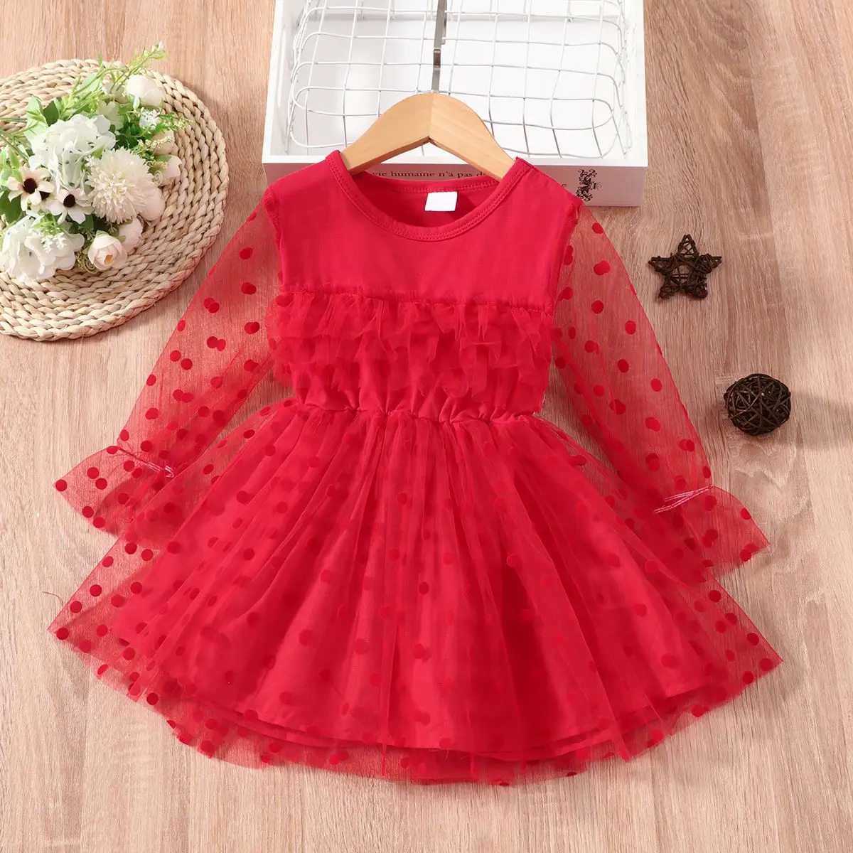 Robe avec manche enfant Julia – Image 3
