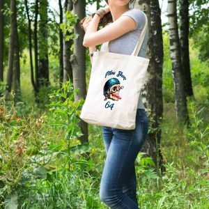 Sac Tote Bag Crazy Skull by Old School