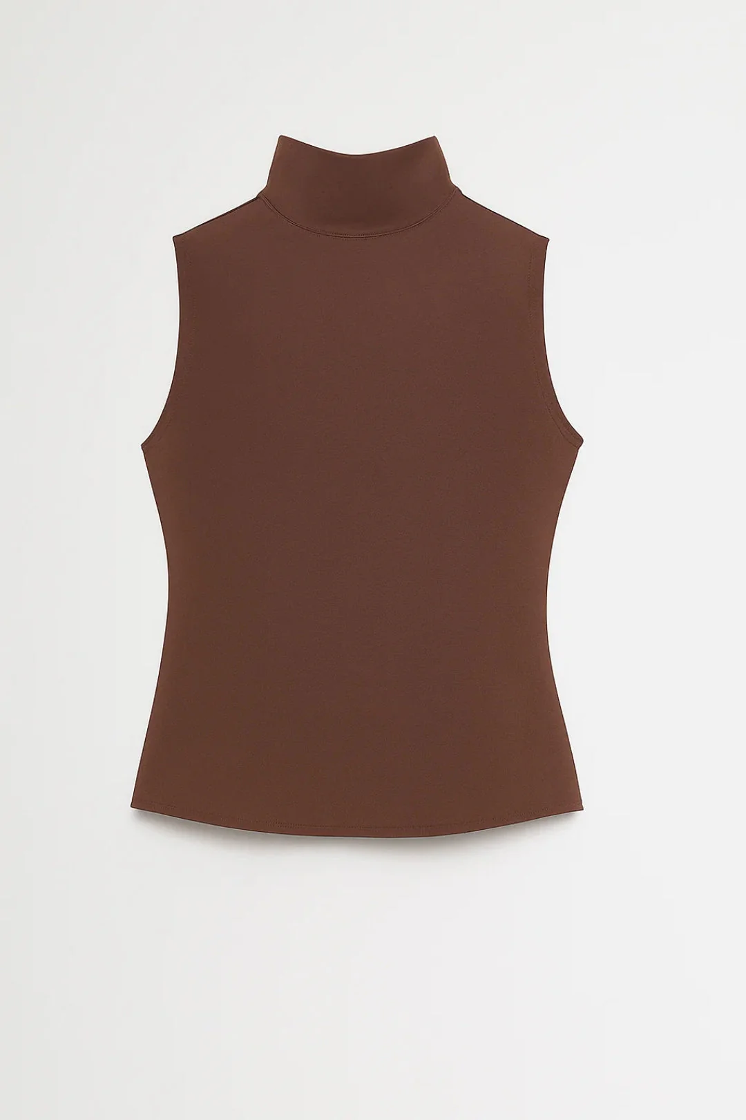 Débardeur Femme | col montant | coupe ajustée pour Été – Image 4