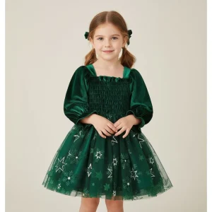 Robe de noël enfant L'étoile