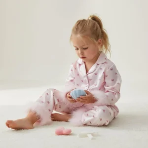 Pyjama enfant fille - Petit noeud