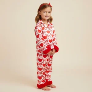 Pyjama fille - 2 pièces coeur love
