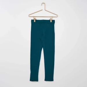 Jegging uni vert