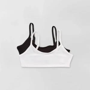 Lot de 2 brassières noir