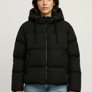 Doudoune Femme | Veste Matelassée | Chaude pour Hiver avec Capuche
