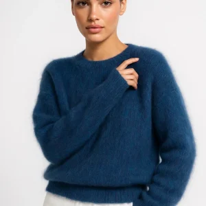 Pull Douillet Femme | Pull Col Rond du Quotidien | Léger et Chaleureux