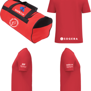 1 sac de sport + 17 maillot | Personnalisation Raid Amazon
