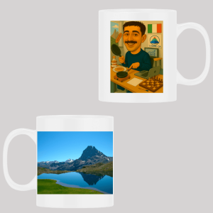 1 MUG BLANC PERSONNALISE Yonss JOSE