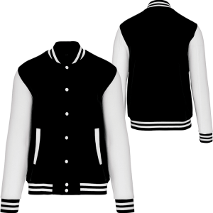 Veste de Baseball College Jacket personnalisée Teddy