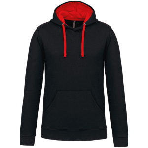 ⭐ Sweat à Capuche Bicolore Premium – Confort Style et Personnalisation