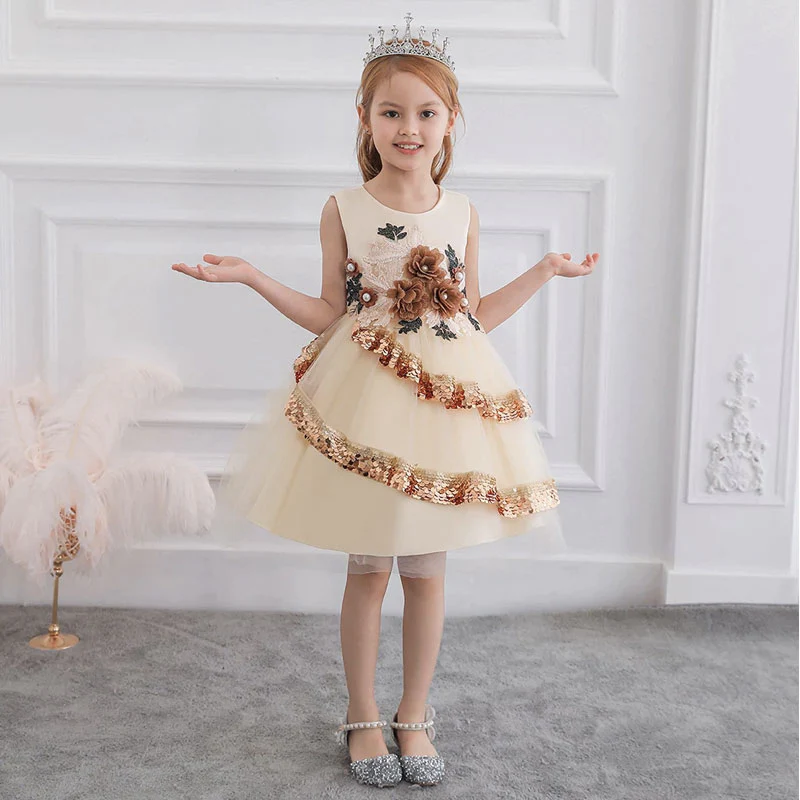 Robe cérémonie fille fleurs