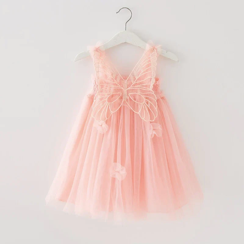 Robe cérémonie d'été papillon couleur – Image 5