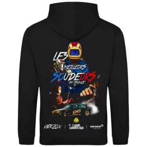 Sweat à capuche – Officiel “Les Meilleurs Soudeurs de France” – Édition Vierzon 2025