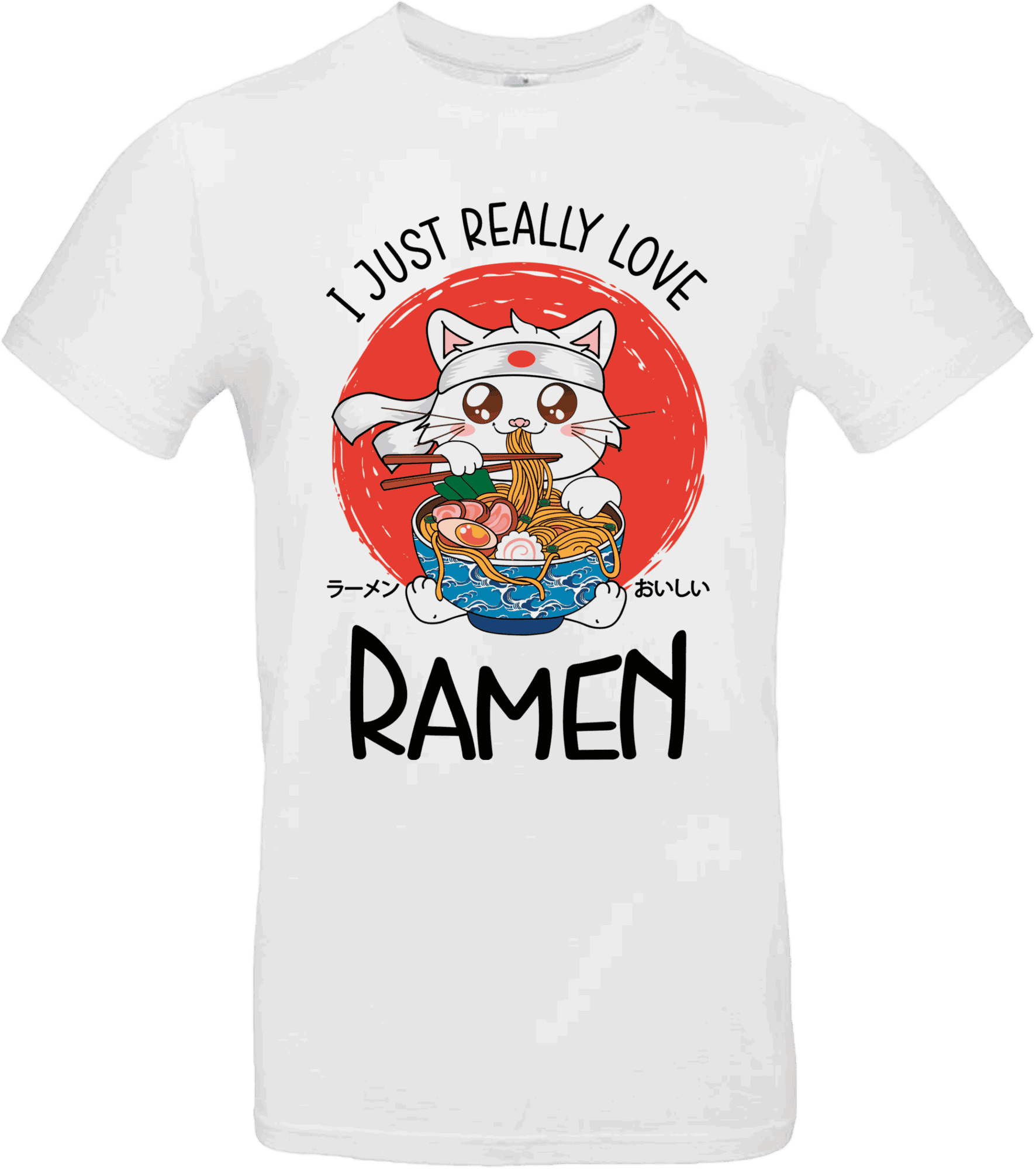 T-shirt – I Just Really Love Ramen – Image 2