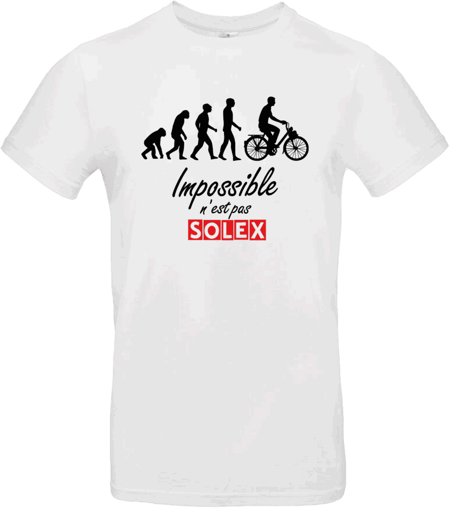 T-shirt “Impossible n’est pas SOLEX” Évolution & Passion