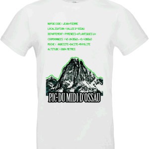 T-shirt “Pic du Midi d’Ossau – Jean-Pierre”