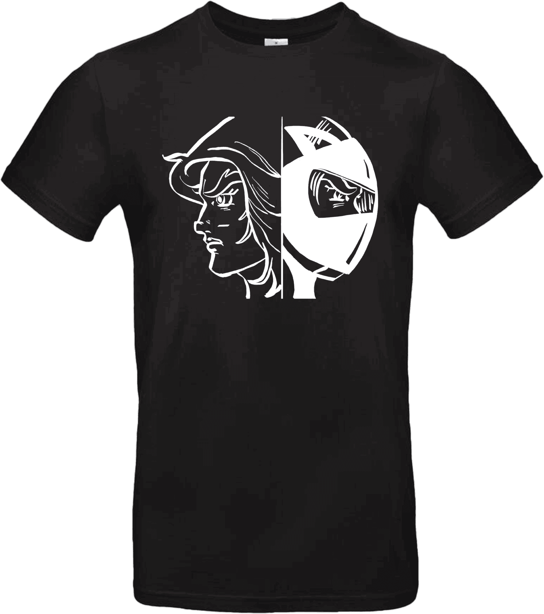 T-shirt “Transformation Actarus” – Style vintage manga