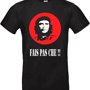 T-shirt Mixte & Femme “FAIS PAS CHE !!” – Parodie Iconique – Pilou Style
