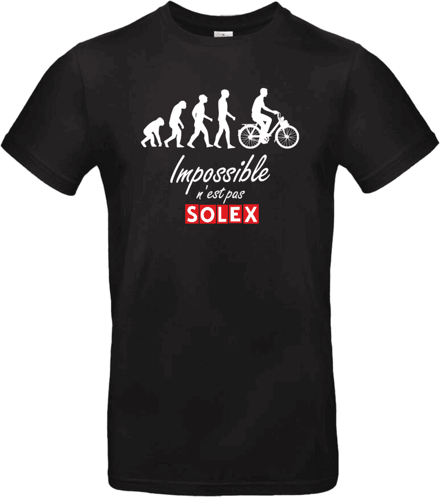 T-shirt “Impossible n’est pas SOLEX” Évolution & Passion – Image 2