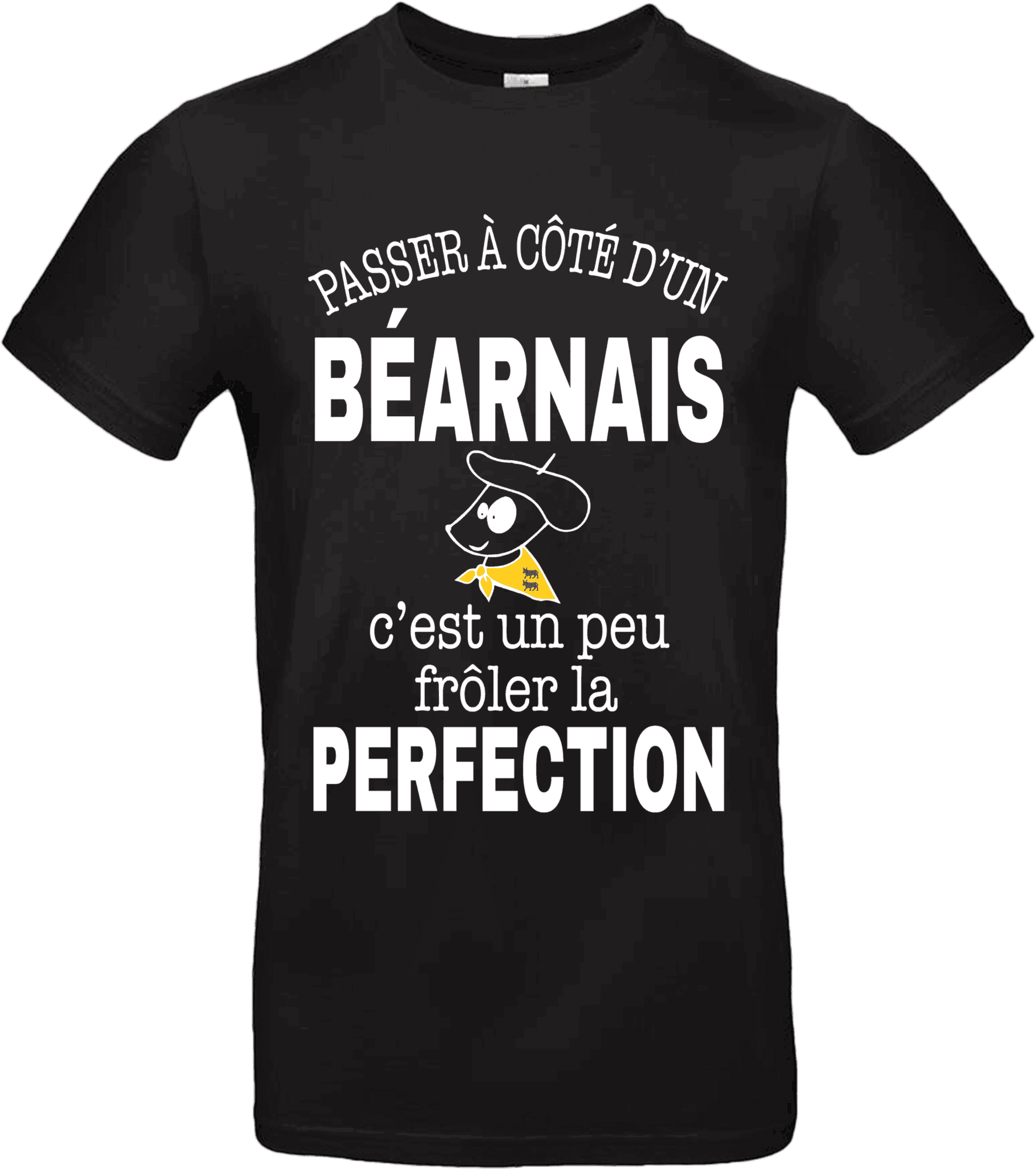 T-shirt “Passer à côté d’un Béarnais, c’est un peu frôler la perfection” 😎
