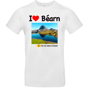 T-shirt « I Love Béarn – Pic du Midi d’Ossau » ❤️🏔️