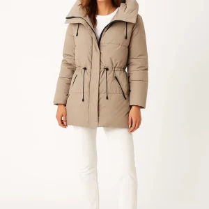 Doudoune Femme | Longue Matelassée à Capuche | Coupe Chaude et Ajustée pour Hiver