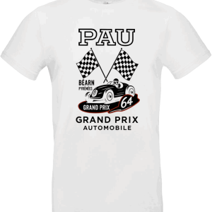 🏁 T-shirt Homme – Grand Prix de Pau – Style Affiche Vintage