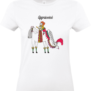 T-shirt « Apprivoisé » – Illustration Abi Illustration 🐴✨